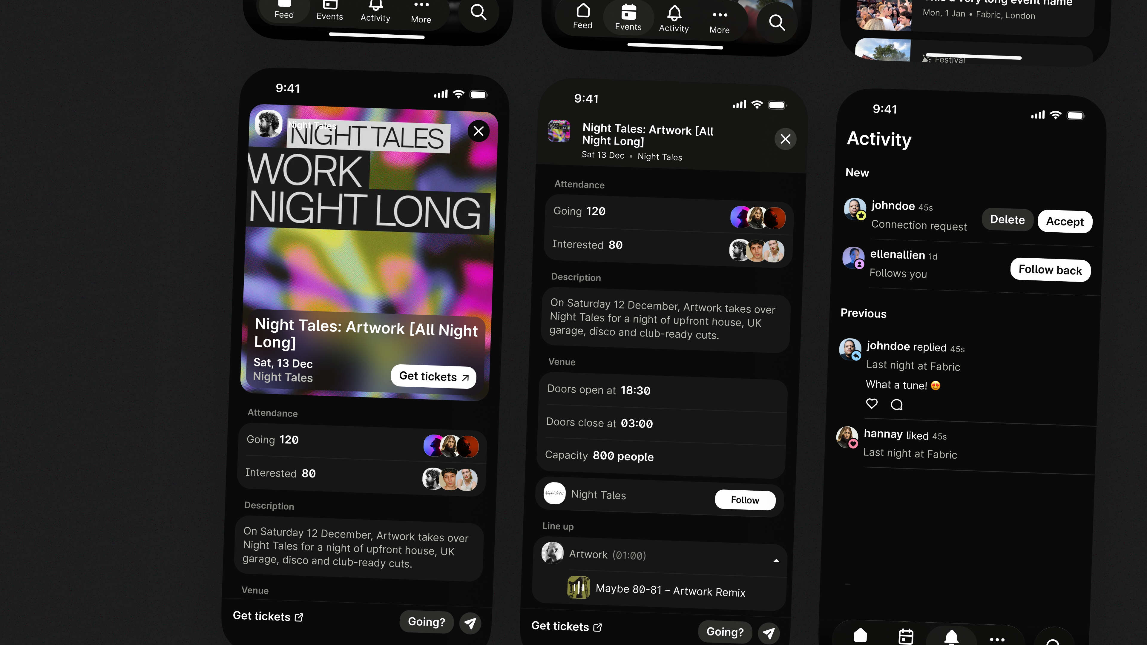 Kigs — event discovery app